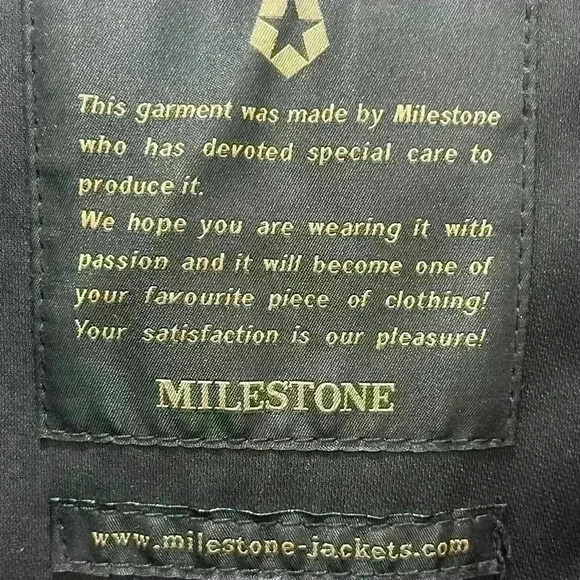 Milestone Men’s modern fit winter Jacket black in size large - Picture 15 of 15